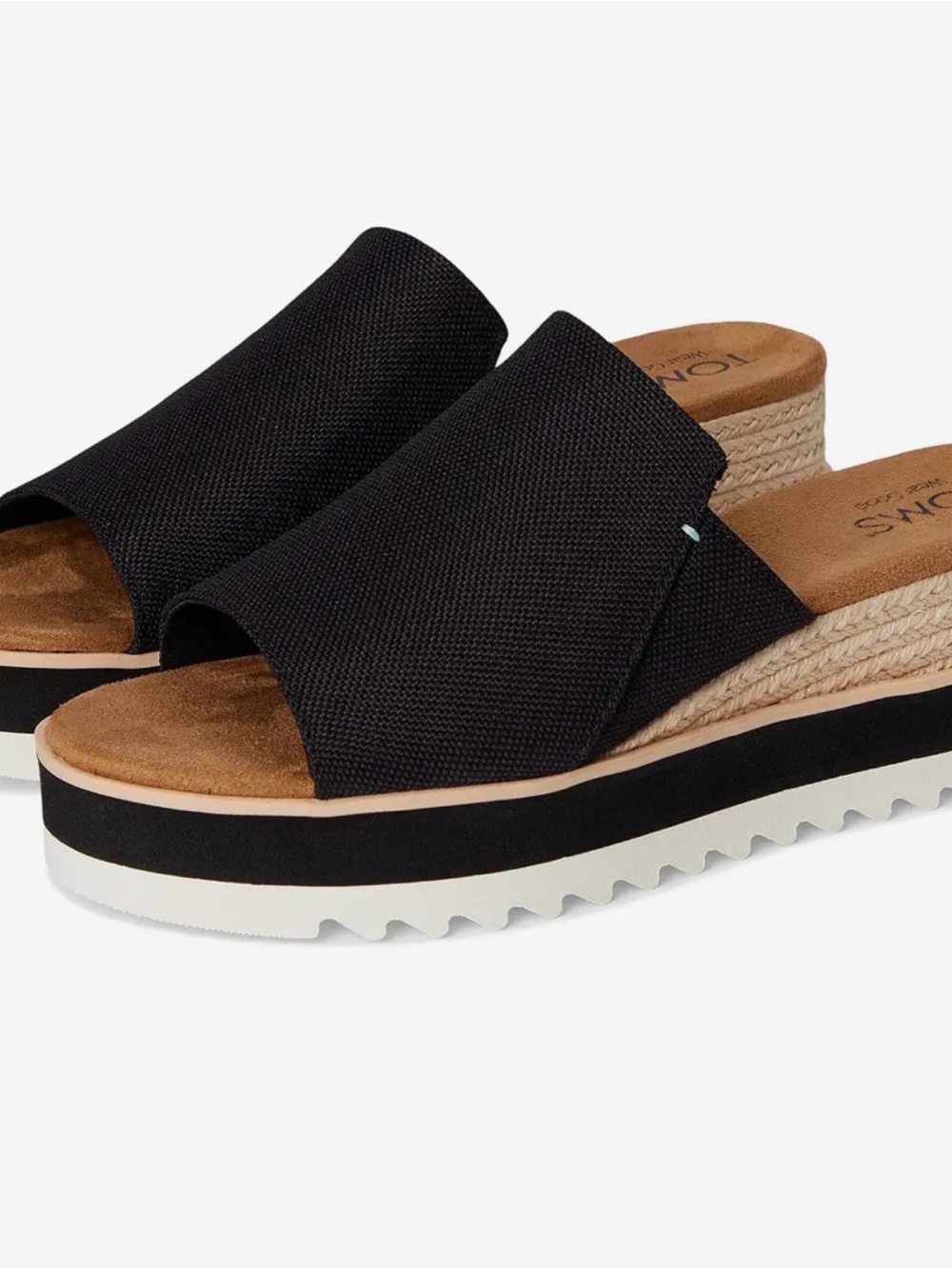 TOMS The Diana Mule Black size 10